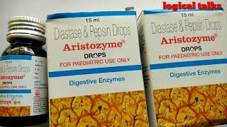 what is aristozyme drops  aristozyme syrup uses in hindi  aristozyme drops 15ml [upl. by Appilihp357]