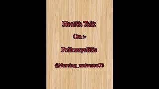 Health talk on poliomyelitis healthtalk notes topper Study Healtheducation bscnursing gnm [upl. by Winnifred]