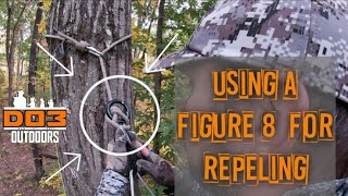 Repeling With A Figure 8 Safe Simple And Inexpensive [upl. by Dick]