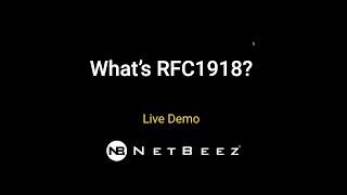 What is RFC1918 [upl. by Ynohta61]