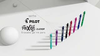 Pilot Pen  Frixion Clicker 2022 [upl. by Hogarth917]