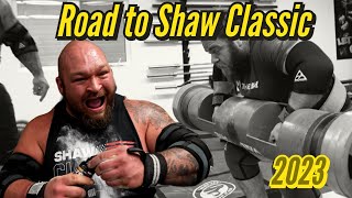 400 LOG PRESS  ROAD TO THE SHAW CLASSIC [upl. by Ellennahc]