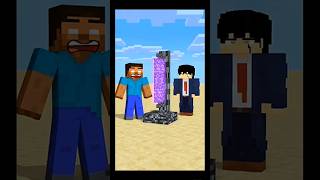 New trick minecraft herobrinestory herobrime monsterschool herobrineattitude minecraftmemes [upl. by Nosilla907]