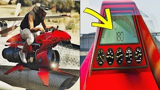 ASTUCE ALLER EXTRÊMEMENT VITE AVEC LA OPPRESSOR MK2 PLUS VITE QUUN AVION DE CHASSE GTA ONLINE [upl. by Enomaj]