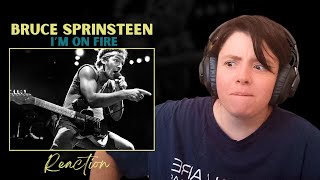 Bruce Springsteen  Im on Fire First Time Watching  Reaction Video [upl. by Lydie]