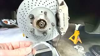 Porsche 944 LS Swap Big 996 Brake Install Finale [upl. by Gwenette977]