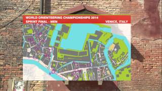 World Orienteering Championships 2014 Sprint in Venice [upl. by Mikeb]