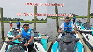 Aj life main phlei baar JET SKI ki ride ki bouth enjoy kia part 1 [upl. by Hacissej]