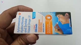 Otrivin Moisturising Paediatric Nasal Drops  xylometazoline Hydrochloride and Sorbitol Nasal drops [upl. by Erhard116]