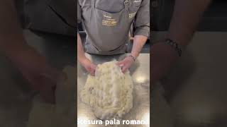 Tutorial stesura panetti pala romana idratazione food palaromana pizza stesura consulente [upl. by Sivatco]