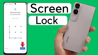 Vivo y300 5g me screen lock kaise lagaye  how to set screen lock in Vivo y300 5g [upl. by Loralyn]