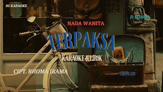 TERPAKSA KARAOKE DANGDUTKOPLO DINDA TERATU [upl. by Anitsirhc834]