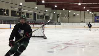 U13U18 Hockey Drill  Shooting Off A Pass amp Deke [upl. by Almire]