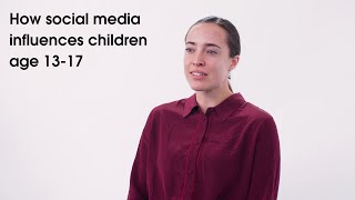 How social media influences the mental amp behavioral health of children age 13 to 17 [upl. by Brufsky]