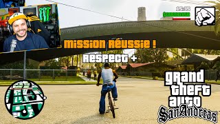 GTA SAN ANDREAS REMASTERED  GAMEPLAY DECOUVERTE Grand Theft Auto Trilogy Definitive Edition [upl. by Rahm]