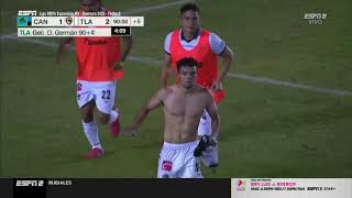 Gol de D Germán  Cancún 12 Tlaxcala  Jornada 8  Apertura 2023  Liga BBVA Expansión MX [upl. by Aihcropal829]