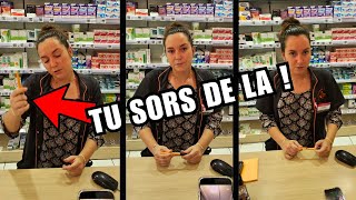 EXPULSÉ DUNE PHARMACIE  😨 PRANK [upl. by Sower]