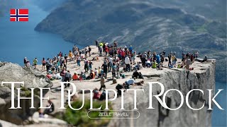 THE PULPIT ROCK  PREIKESTOLEN  NORWAY [upl. by Lamiv]