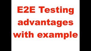 End to End testing in telugu [upl. by Illil]