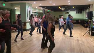 Footloose Line Dance Demo [upl. by Selia368]