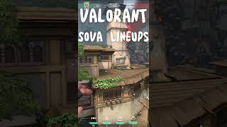 VALORANT SOVA LINEUPS  HAVEN A SITE [upl. by Grunberg]