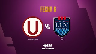 ⚽ UNIVERSITARIO VS UCV  LIGA FEMENINA APUESTATOTAL 2024  FECHA 6 [upl. by Nashbar]