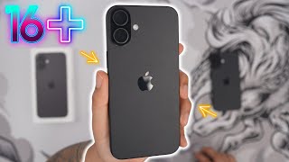 iPhone 16 Plus Black Unboxing and Setup [upl. by Liebermann]