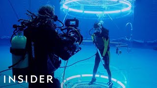 How The Meg Shot Its Underwater Shark Attack Scenes  Movies Insider [upl. by Christye665]