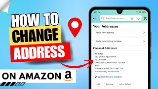 How to Change Billing Address on Amazon  Edit Address on Amazon ✅ [upl. by Ecinert832]