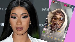 Cardi B claps back at guy claiming she bought her 2019 Grammy [upl. by Hannavahs]