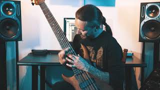 AUGURY  Message Sonore Bass Playthrough 2018 [upl. by Alrak]