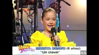 Mireya Bravo canta Un clavel [upl. by Grannias]