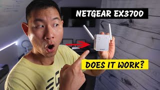 Netgear EX3700 Wifi Extender Unbox Speed Test and Review  Does it extend the signal [upl. by Yrram]