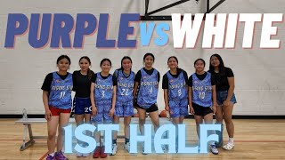 1st Half  16u Girls Div  Purple vs White [upl. by Mast]