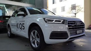 New Audi Q5  Interior and Exterior Details [upl. by Arinaid945]