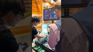 HK Jewelry Fair  new technology for 3D wax diamond setting machine  Weldo 2K scanner wax software [upl. by Vtarj]