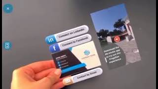 Create your immersive business card with ARmedia [upl. by Nalo]