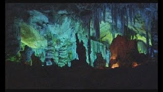 Guilin Reed Flute Cave  China Travel Channel [upl. by Nairdad]