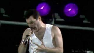 Queen  Who Want to Live Forever live at Wembley [upl. by Norrv]