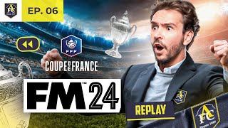 CHOC EN COUPE DE FRANCE  Football Manager 6 [upl. by Errecart]