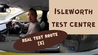 Isleworth Driving Test Centre  REAL Test Route 5  Full Commentary [upl. by Rozanne]