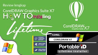 CARA INSTAL CORELDRAW GRAPHICS SUITE X7 DI WINDOWS 64 BIT [upl. by Anitteb]