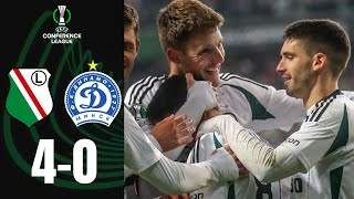 Legia Warszawa vs Dinamo Minsk  Highlights  Conference League 2024  Legia vs Dinamo [upl. by Nikolaus]