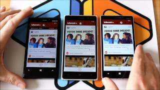 Lumia 920 Nokia Lumia 830 und Lumia 930 im Vergleich [upl. by Marie]