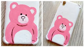 How to decorate mobile cover  painting  art  crafting girl [upl. by Baten220]