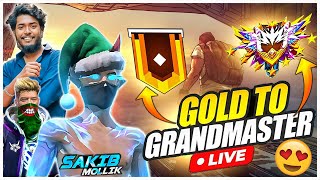 ROAD TO GRAND MASTER 1 😍Rank Push on Live ✌ Sakib Mollik 😎 Season 42🔥 [upl. by Ilyah]