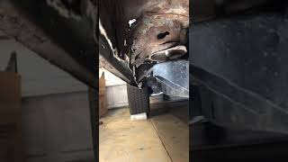 2003 Tahoe z71 quarter panel replacement 1st video [upl. by Rialcnis]