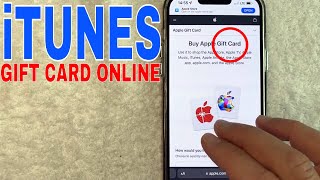 ✅ How To Buy A iTunes Gift Card Online 🔴 [upl. by Emanuela]