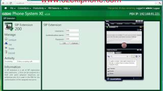 Bria Softphone Setup with Ozeki Phone System XE PBX a Great Explanation of the Easy Setup Process [upl. by Monney]