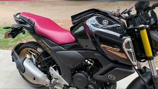 Yamaha Fzs v3 deluxe black modified 2022 [upl. by Nimajnab125]